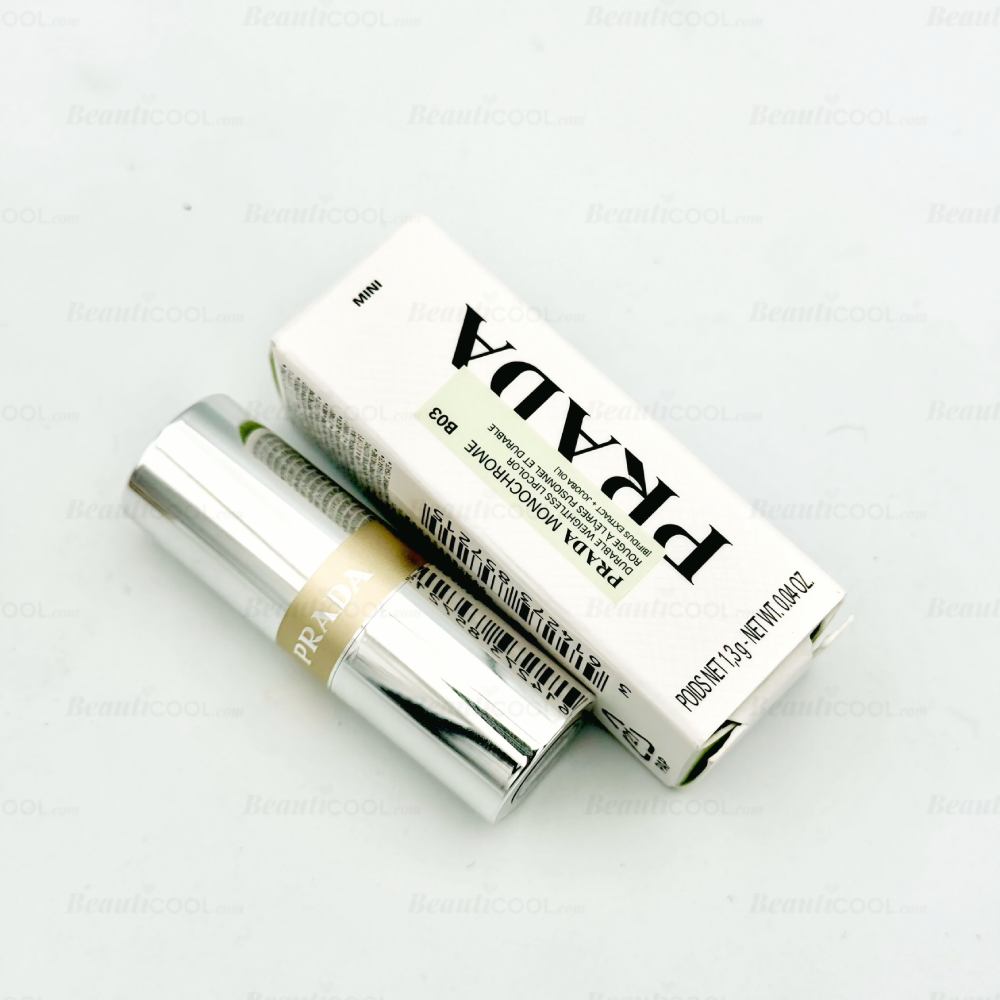 Prada Monochrome Hyper Matte Lipstick 1.3g #B03 , PRADA BEAUTY , PRADA BEAUTY ลิปสติก, Prada Monochrome Hyper Matte Lipstick ราคา , Prada Monochrome Hyper Matte Lipstick รีวิว , Prada Monochrome Hyper Matte Lipstick สีไหนสวย